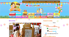 Desktop Screenshot of mipequefiesta.com